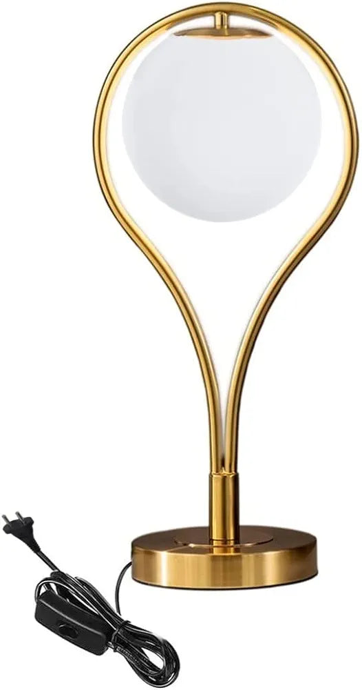 Led Glass Ball Modern Table Lamp