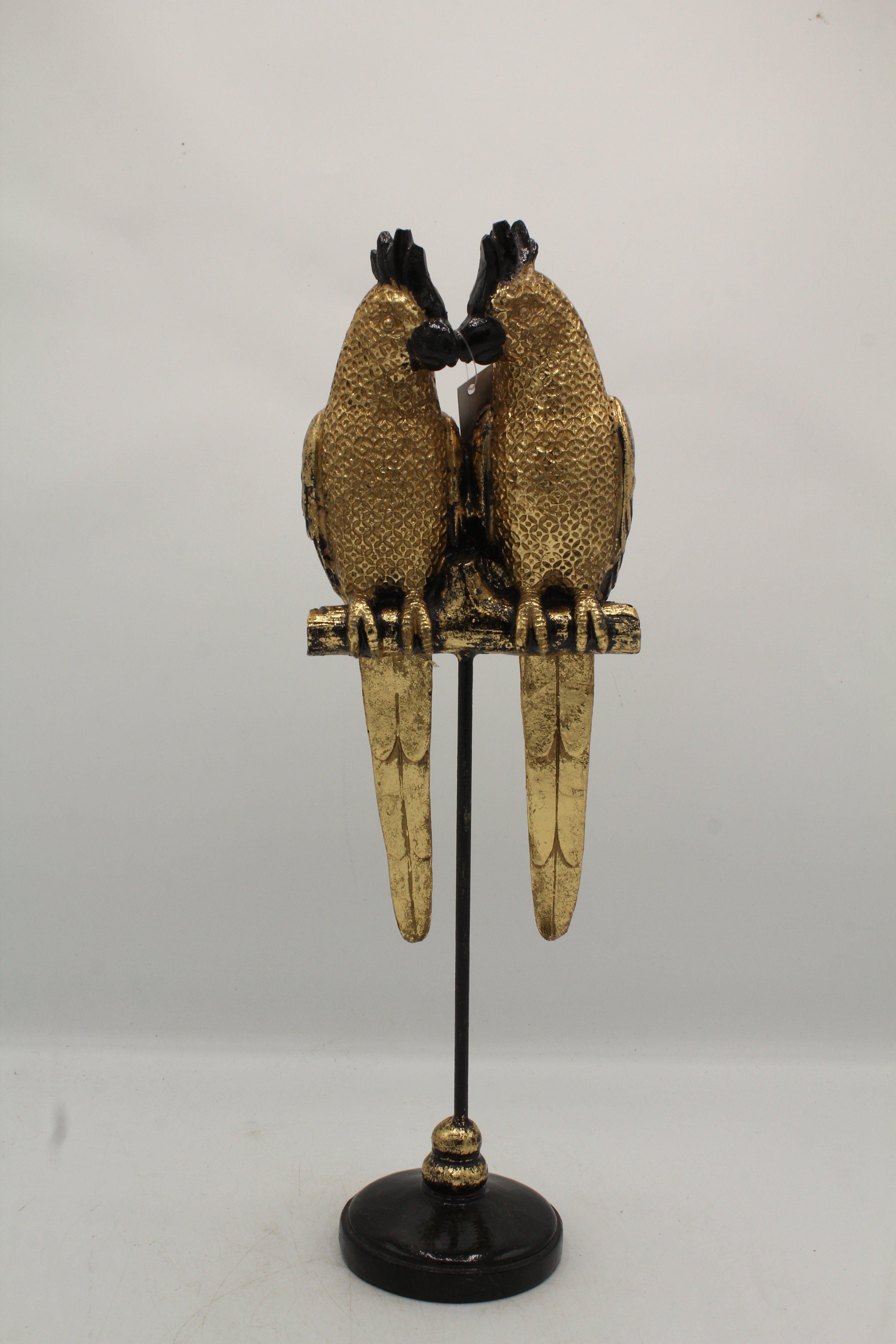 The 'Cockatoo Couple' Desktop Statue