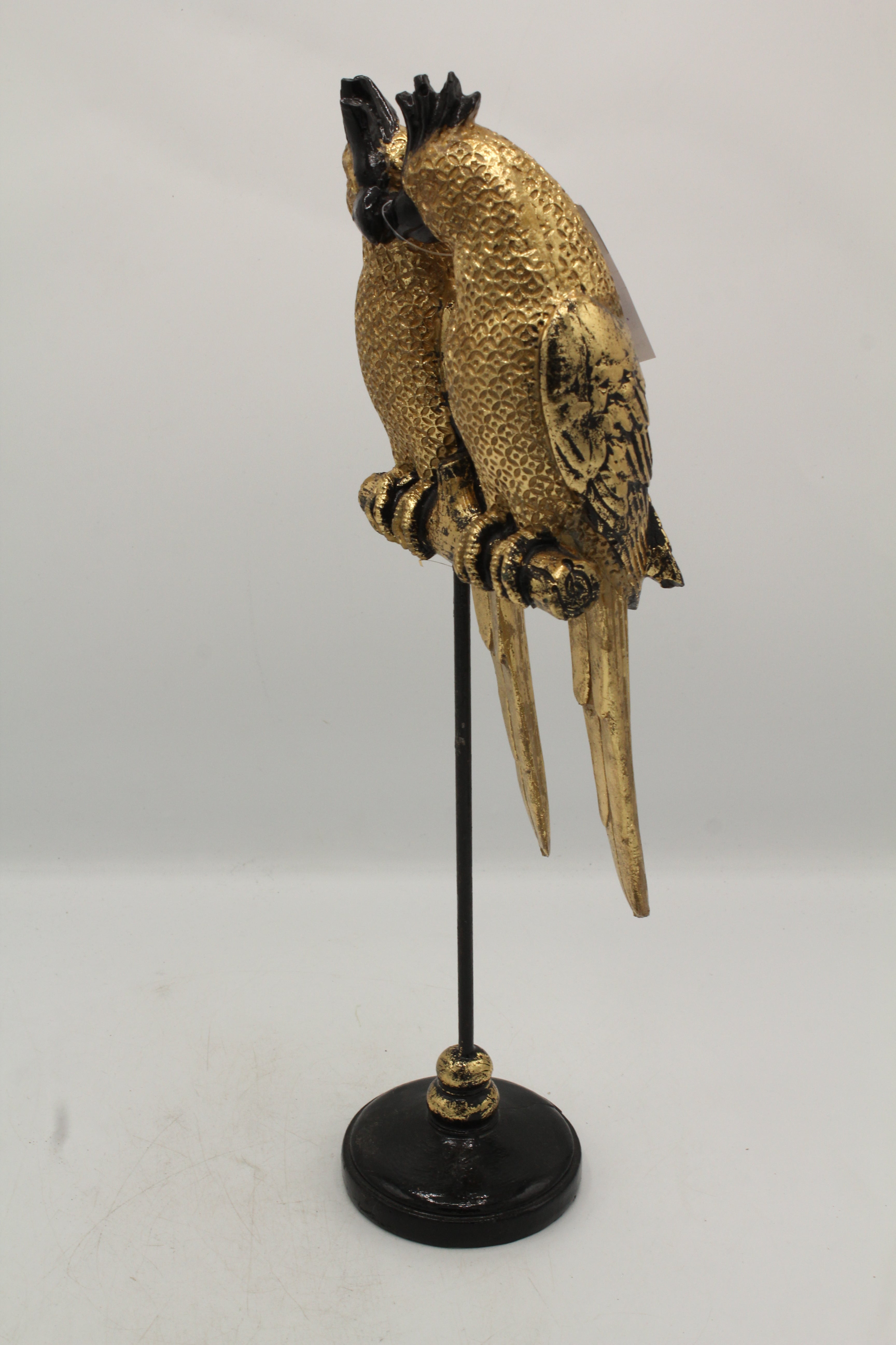 The 'Cockatoo Couple' Desktop Statue