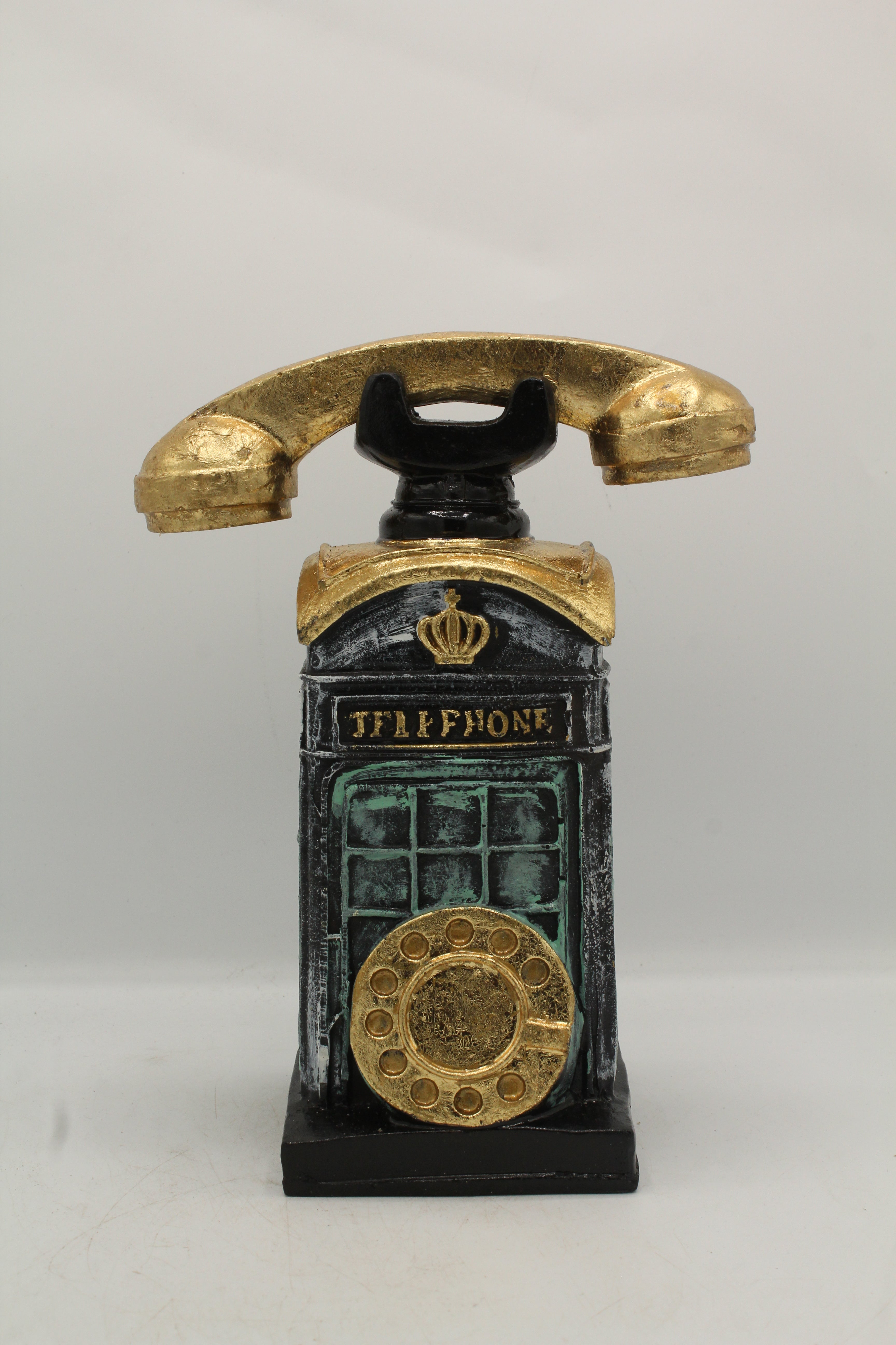 Gilded Vintage Telephone Desk Decor