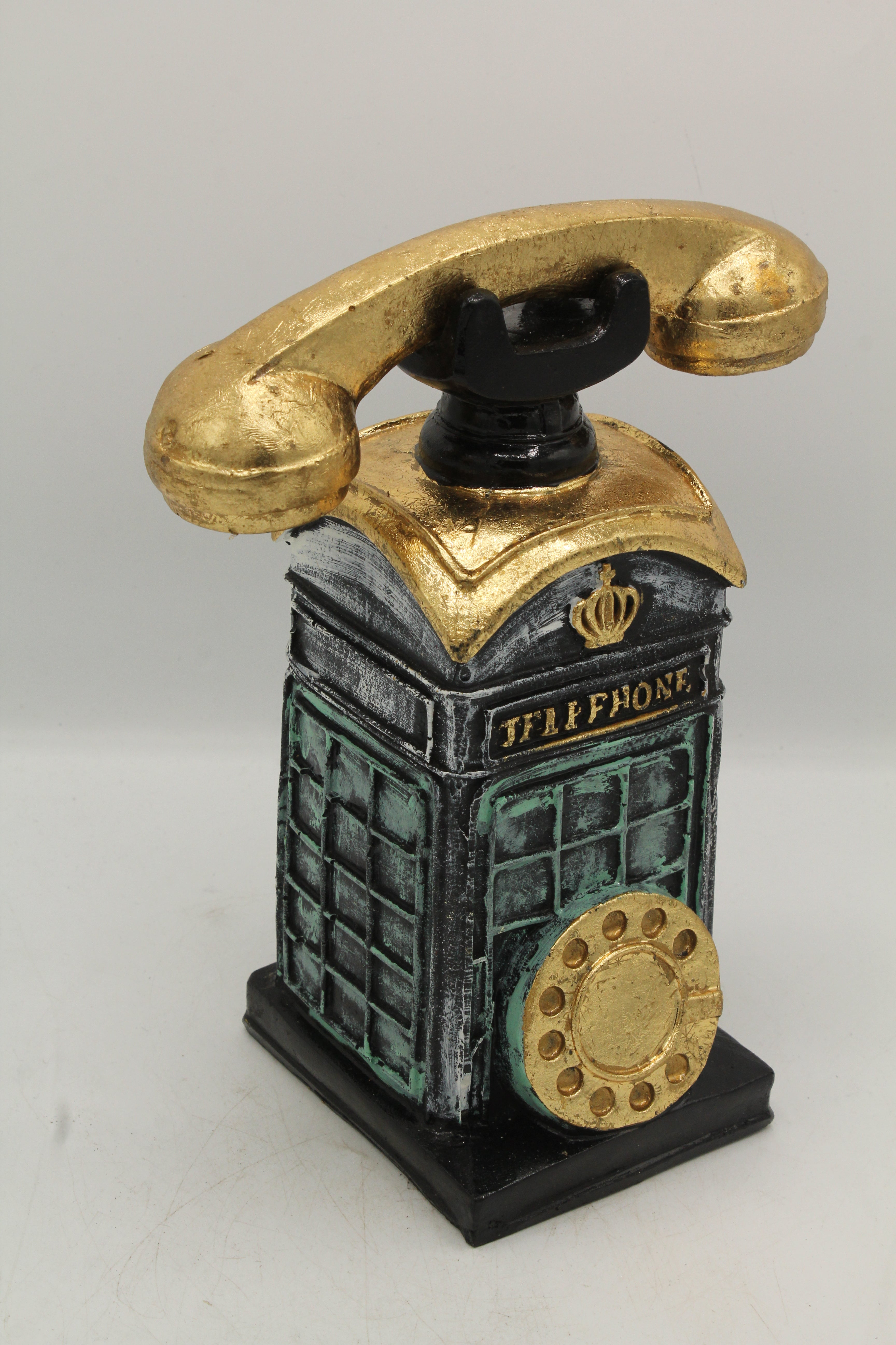 Gilded Vintage Telephone Desk Decor