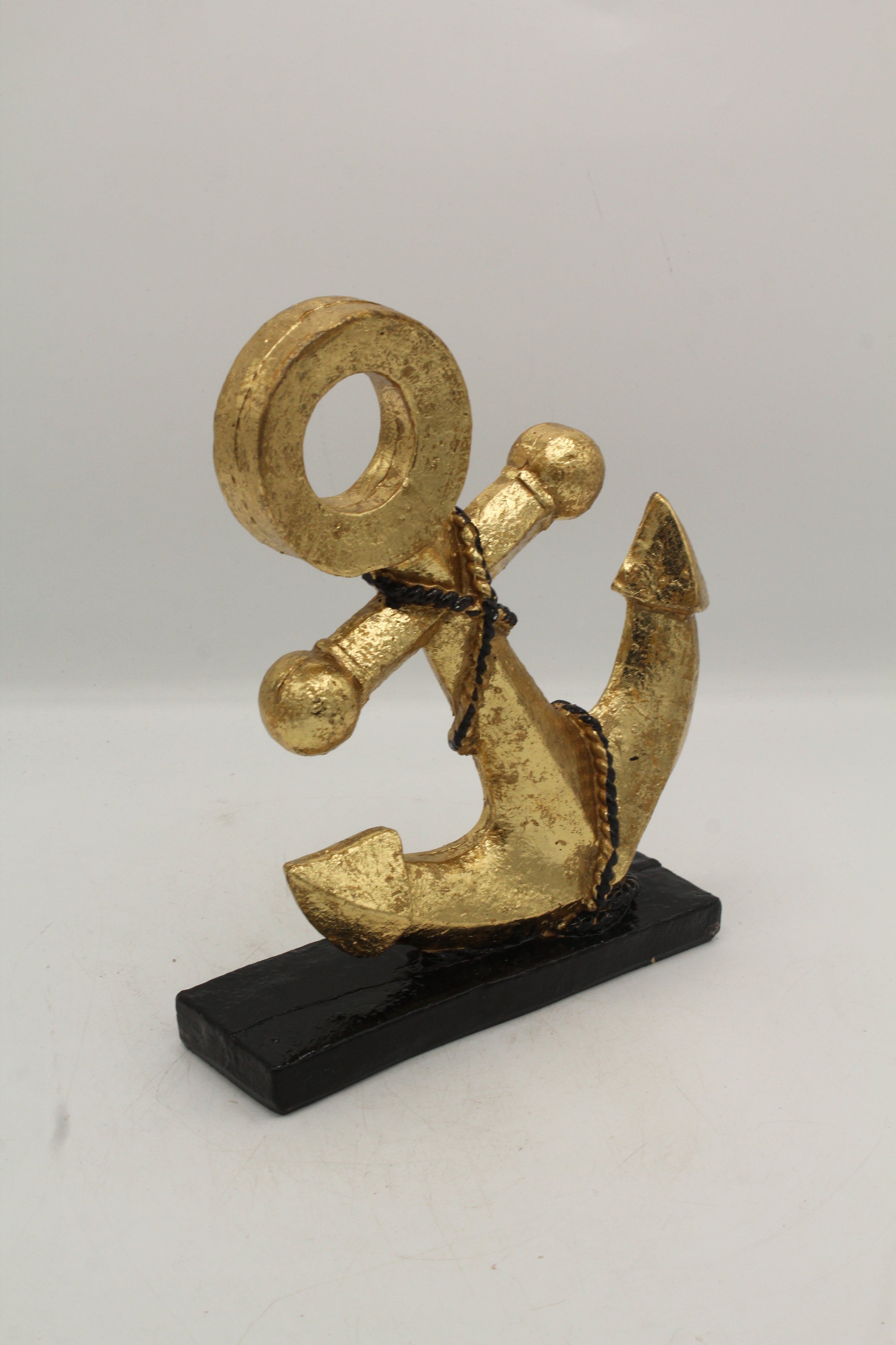 The 'Captain's' Bold Gold Anchor