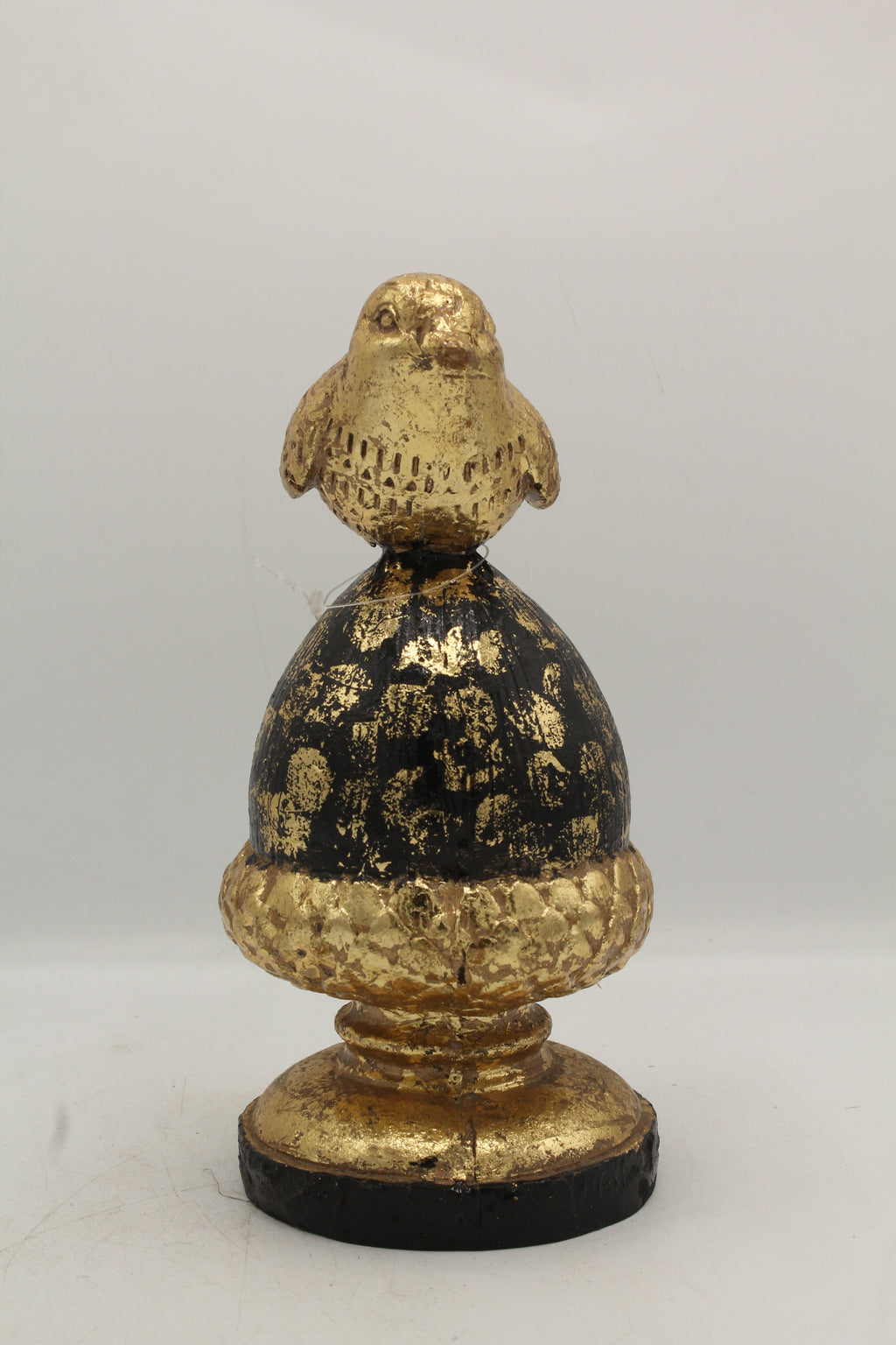 Gilded Bird Finial Accent Sculpture