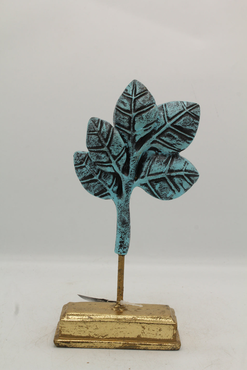 Patina Fig Leaf Gilded Accent
