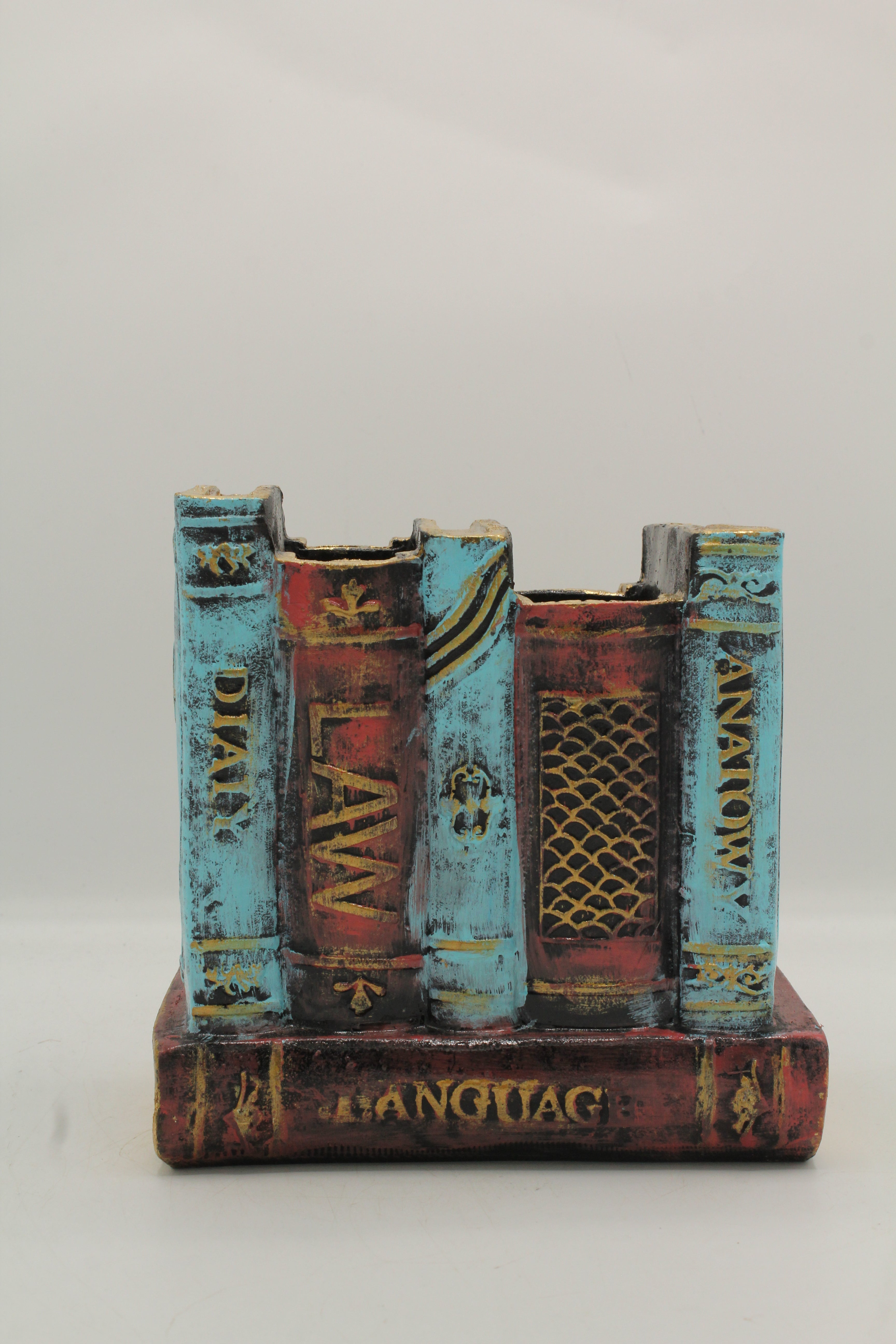 Patina Fig Leaf Gilded Accent