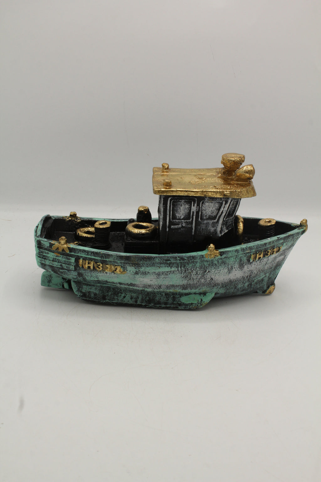 Antiqued Gold & Patina Balance Scale