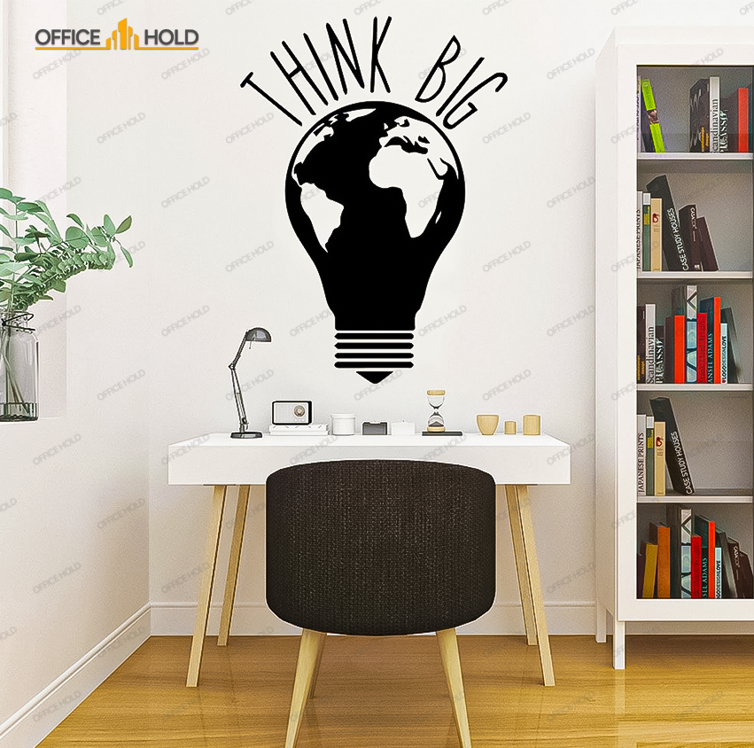 Think Big Bulb Idea Decor