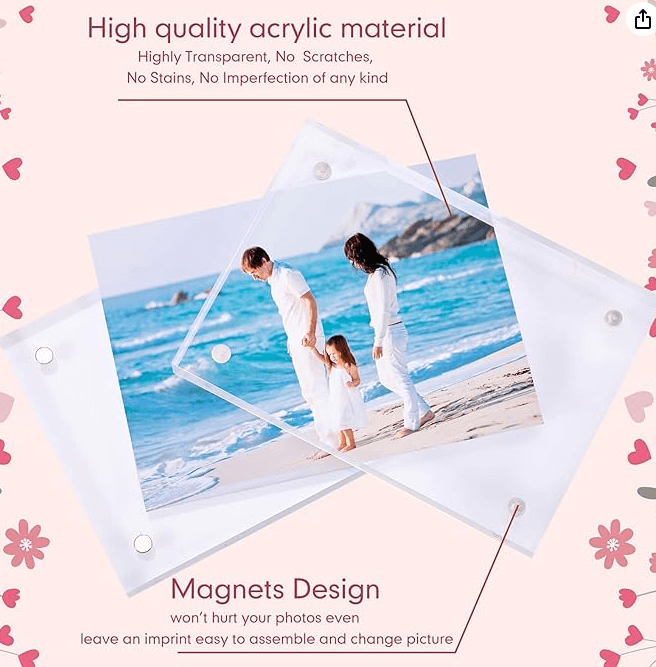Magnetic Fridge Frames